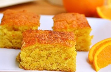 Bolo de Laranja Fit (sem lactose e sem glúten) para comer sem culpa!